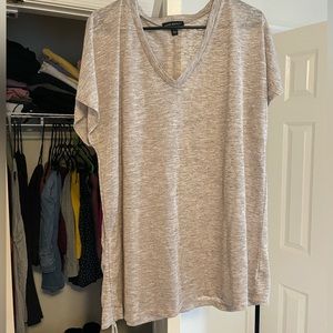 Heather gray shirt